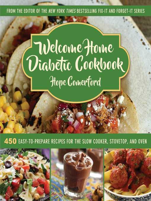 Title details for Welcome Home Diabetic Cookbook by Hope Comerford - Available